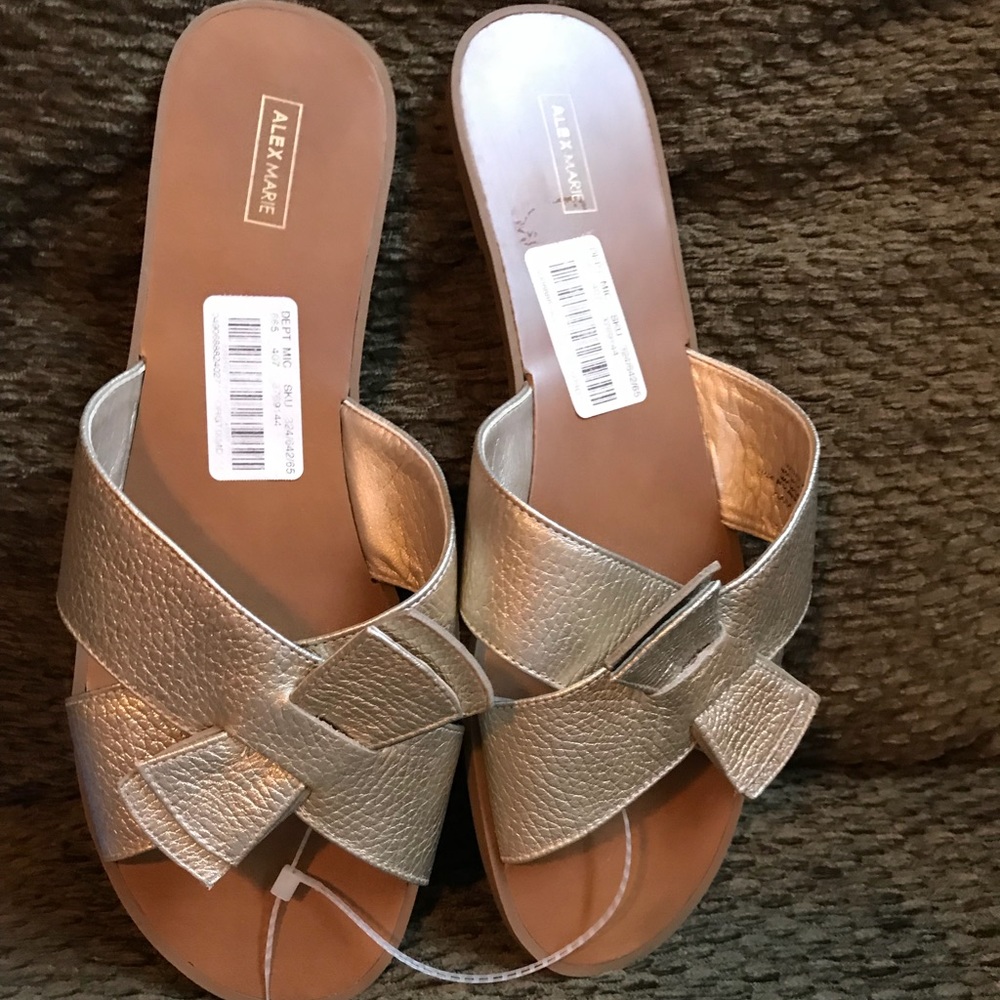 Size 11 Gold Sandals